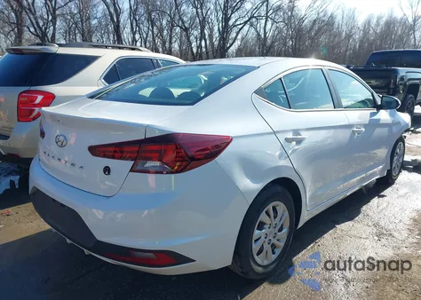 2019 Hyundai Elantra Se z USA, uszkodzony, nr VIN 5NPD74LF6KH473945